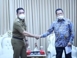 Andi Harun Titip Penanggulangan Banjir saat Reses Waka DPD-RI Mahyudin di Pemkot Samarinda