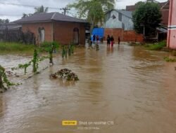 Banjir Aceh Timur Mulai Surut