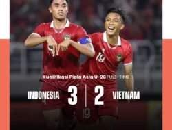 Susah Payah Kalahkan Vietnam, Timnas U20 Indonesia Lolos Piala Asia 2023 Uzbekistan