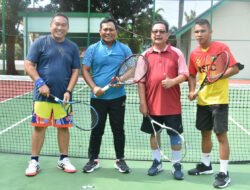 Danrem 041/Gamas Coffee Morning Serta Olahraga Bareng Awak Media Bengkulu