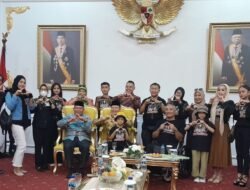 Temui Gubernur Rohidin, Finalis Golden Talent Hunt Bengkulu Berharap Support Pemda
