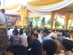 Ribuan Jemaah Ramaikan Mesjid Raya Baitul Izzah Tunggu Ustadz Das’ad Latif Tausiyah