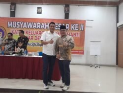 Mubes Ke II Ikal SMAN 3 Pagdew, Bambang Hermanto Terpilih Kembali Jadi Ketum Periode 2022-2026