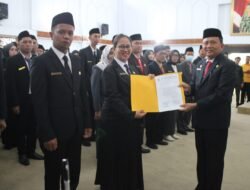 Tutup Tahun 2022, Pemprov Lantik 227 Pejabat Fungsional