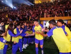 Ronaldo Disambut Meriah Supporter Al-Nassr, Kenakan Nomor Punggung 7