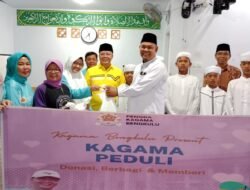 Gubernur Rohidin dan Kagama Bengkulu Salurkan Bantuan untuk Anak Yatim dan Tahfidz Qur’an