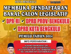 Hanura Kota Bengkulu Ajak Para Tokoh Maju Pileg 2024