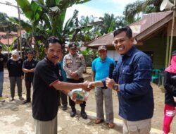 Dukung Turnamen Volley Tanjung Anom Sujono Ajak Peserta Sportif