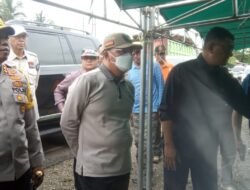 Cepat Tanggap Gubernur Rohidin Turun Kelokasi Banjir, Instruksikan Segera Bangun Posko Dapur Umum dan Kesehatan