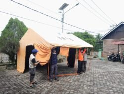 BPBD Bersama Dinas Sosial Kota Bengkulu Dirikan Posko Dapur Umum Sesuai Instruksi Gubernur Rohidin