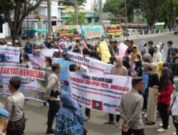 FPR Gelar Aksi Unjuk Rasa Di Kantor Gubernur Bengkulu