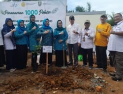 Tanam Serentak 1000 Pohon Bersama Iriana Joko Widodo