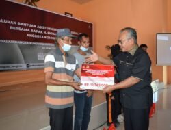 Salurkan Bantuan Atensi, M Saleh Apresiasi UPT Kemensos