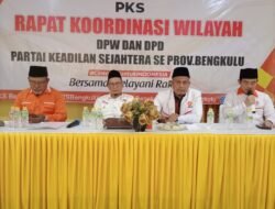 Politik Adalah Cerminan Hati, Rakor PKS Bengkulu Bekali Kader Untuk Menang Pemilu 2024