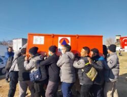 Relawan Kemanusiaan Indonesia Dirikan Tenda Rumah Sakit Lapangan di Hatay Turkey