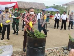 Sekda Dampingi Kunker Kapolda ke Mapolres Benteng