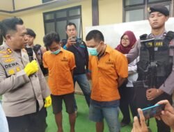 Dua Tsk Pelaku Narkoba di Tahan Polres Benteng