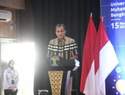 Sosialisasikan KUHP Wamenkumham ke Kampus Universitas Muhammadiyah Bengkulu