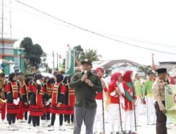 Bupati Erwin Buka Gebyar Drumband dan Pameran Kerajinan Pelajar Seluma Tahun 2023
