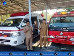 Hibah Ambulance dan Mobil Damkar Dari Jepang Tiba di Kaur