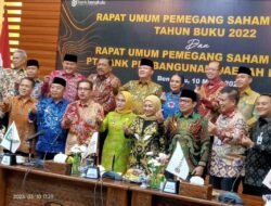 Hadiri RUPS Bank Bengkulu, Bupati BU Siap Dukung Transformasi Digital Perbankan