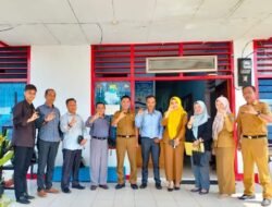 Bersinergi, Dinas Kominfo BU Terima Kunjungan Komisi Informasi Provinsi Bengkulu