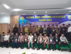 Gubernur Buka Muswil PKPS Provinsi Bengkulu Tahun 2023