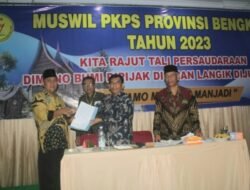 Dalam Muswil PKPS, Adny Bendru Terpilih Sebagai Ketua DPW PKPS Provinsi Bengkulu Periode 2023 – 2028