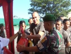 Sambut Ramadhan 1444 H, Korem 041/Gamas Laksanakan Bazar