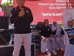 Puncak HUT Ke 49 PPNI Bengkulu Baksos dihadiri Wawali