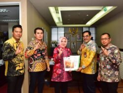 Audiensi Bupati Musi Rawas Hj. Ratna Machmud Bersama Direktur Manajemen Penanggulangan Bencana dan Kebakaran Kementerian Dalam Negeri RI