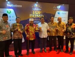 Selamat, Perumda Tirta Hidayah Kota Bengkulu Raih Top BUMD Awards 2023 Berlabel Bintang Lima