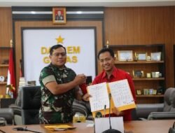 Danrem 041/Gamas Terima Kunjungan Media