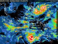 Potensi Hujan Lebat Disertai Angin Kencang Untuk Wilayah Bengkulu dan Sekitarnya