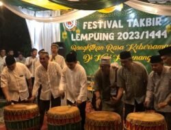 Rayakan Kemenangan Masyarakat Bengkulu Takbiran