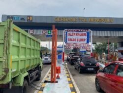 H+7 Lebaran Tol Bengkulu, Betungan – Taba Penanjung Dilalui 2.190 Kendaraan, Masih Banyak Pengendara Belum Miliki E-Tol