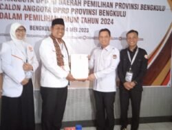 PKS Parpol Pertama Daftar ke KPU Provinsi Bengkulu, Target Tujuh Kursi