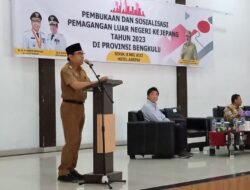 Disnakertrans Lanjut Seleksi 100 Pemuda Bengkulu Calon Magang ke Jepang Tahun 2023