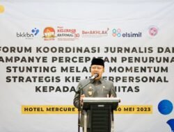 Gubernur Rohidin Ajak Tuntaskan Stunting Dengan Cara Sistematis