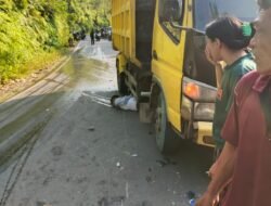 Kecelakaan Maut Jalan Lintas Pondok Kubang, Truk Tabrak Warga Kota Bengkulu Hingga Tewas