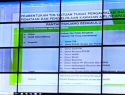 Pembentukan Satgas Penatakelolaan Pantai Panjang Bengkulu