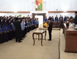 128 ASN dan 437 PPPK Dilantik dan Diambil Sumpah Oleh Sekda Hamka