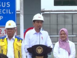 Resmikan Tol Bengkulu – Taba Penanjung, Presiden Jokowi : Percepat Pertumbuhan Ekonomi