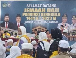 391 Jamaah Haji Bengkulu Pulang, Suimi Fales : Alhamdulilah Semoga Menjadi Haji Mabrur