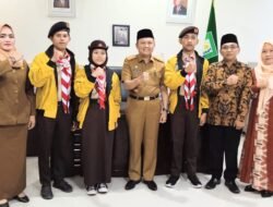 Sekda Hamka Lepas Peserta Jambore Dunia 2023 Korea Selatan