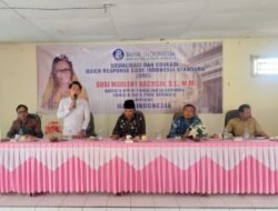 Susi Marleny Bachsin Bersama BI Sosialisasikan QRIS di Kaur