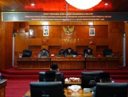 Rapat Paripurna Jawaban Bupati BS Terhadap Pandangan Umum Fraksi