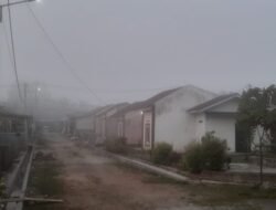 Musim Kemarau, Pagi Hari Kota Bengkulu  Diselimuti “Kabut”