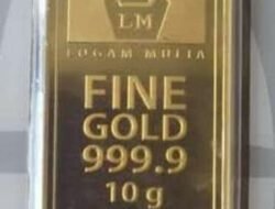 Harga Emas Turun Rp 1000, Ini Update Harganya