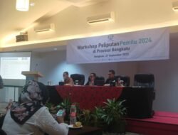 Workshop Peliputan Pemilu 2024 Di Provinsi Bengkulu, Dewan Pers Ajak Media Sukseskan Pemilu 2024